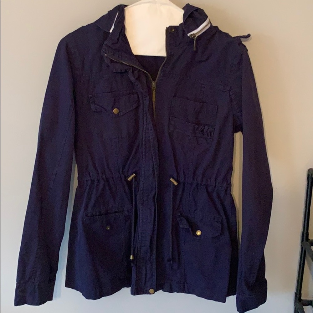 navy blue jacket
